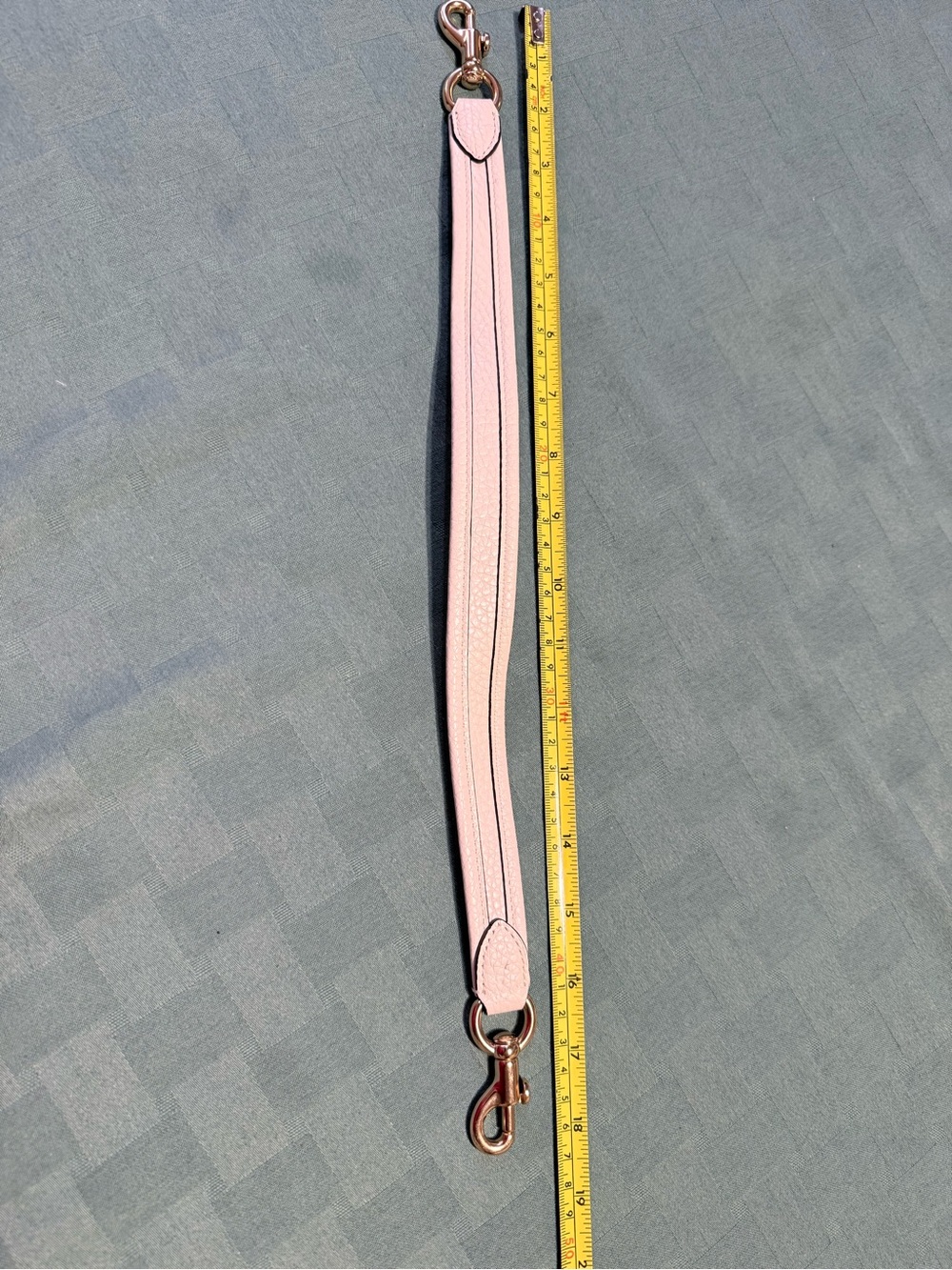 Cream/Off WhiteLeather Strap with Rose Gold Hardware - Women Accessories